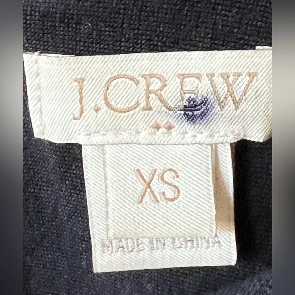 J. Crew back zip